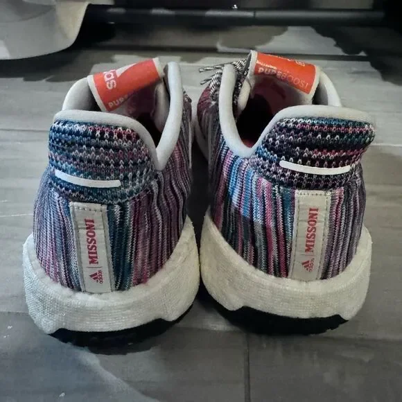 Adidas PulseBoost HD x Missoni 'Active Orange' Running Shoes EF7541 - Picture 6 of 9